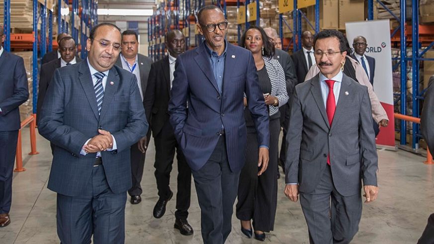 Le président Rwandais et son partenaire privé